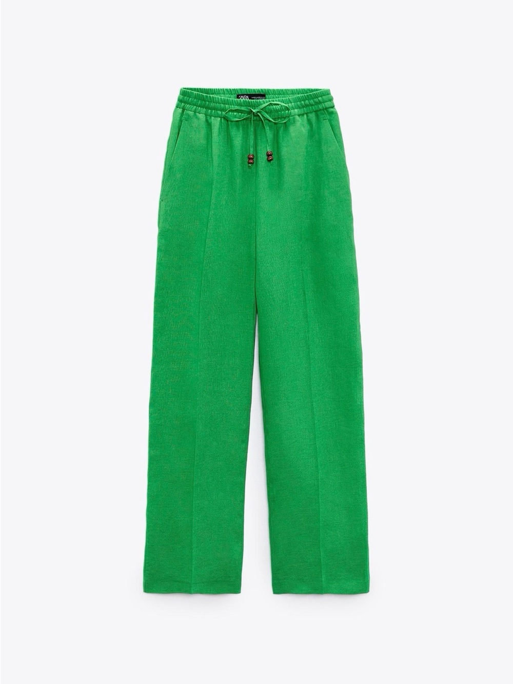 Zara 100% Linen Trousers
